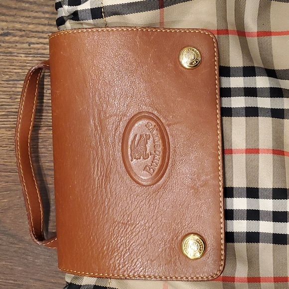 Burberry London plaid drawstring backpack - Picture 3 of 13